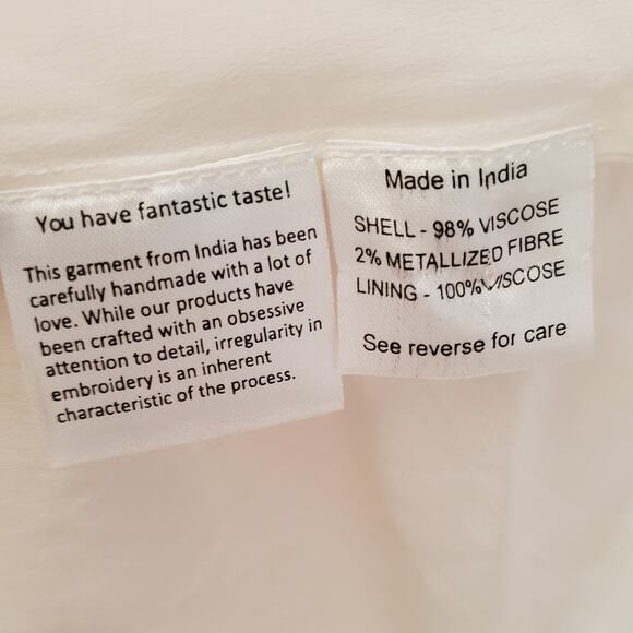 Rococo Sand Candy Dress Paisley Print Maxi Dress Chiffon Lace Pink Size Medium - Picture 11 of 12